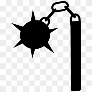 This Free Icons Png Design Of Morningstar Flail - Flail Clipart, Transparent Png