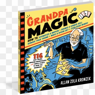 Grandpa Magic Book - Poster, HD Png Download