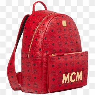 Buy On Amazon - Mcm Backpack Red, HD Png Download