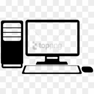 Free Png Laptop Silhouette Png Png Image With Transparent - Computer Icon Vector Png, Png Download