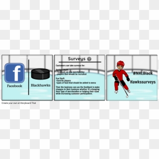Facebook And Blackhawks - Cartoon, HD Png Download
