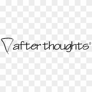 Afterthoughts 01 Logo Png Transparent - Calligraphy, Png Download