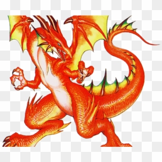 Fire Breathing Dragon Red, HD Png Download