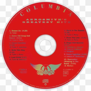Cdart Artwork - Aerosmith Greatest Hits, HD Png Download