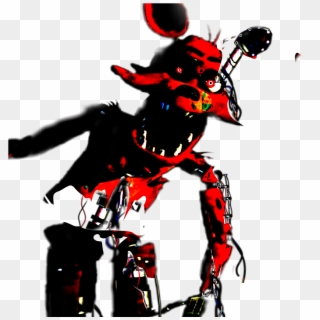 #withered Nightmare Foxy - Illustration, HD Png Download