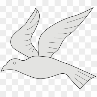 Pigeons And Doves Mourning Dove Bird Beak Line Art - Line Art, HD Png Download