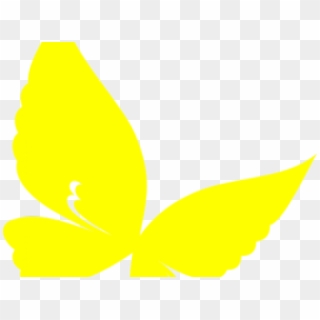 Yellow Butterfly Clipart - Clip Art, HD Png Download