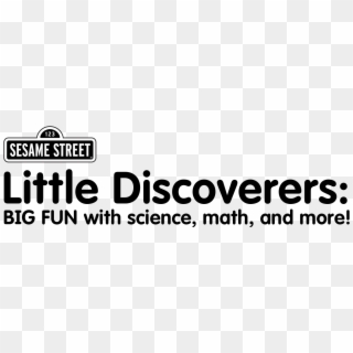 Little Discoverers Logo With Elmo Little Discoverers, - Sesame Street, HD Png Download