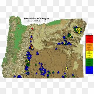 Mountains Of Oregon - Mountains In Oregon, HD Png Download