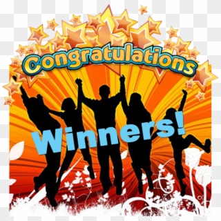 Congratulations Winners - Congratulation To The Winners, HD Png Download