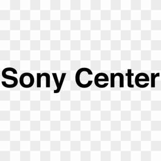 Sony Center Logo Black And White - Sony Center, HD Png Download ...