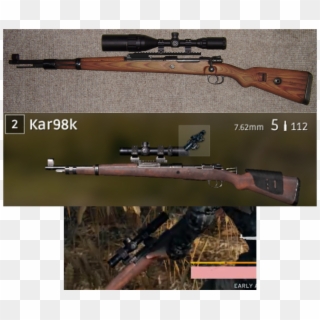 Mediahas Nobody Ever Noticed That The 8x Scope Attached - Kar98k With 8x Scope, HD Png Download