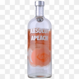 Absolut Apeach Vodka 1l - Absolut Vodka, HD Png Download