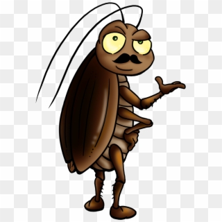 A Cockroach - Cartoon Cockroach Png, Transparent Png