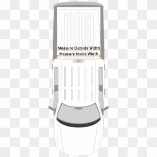 If The Inside Width Is At Least - Truck Top View Transparent, HD Png Download