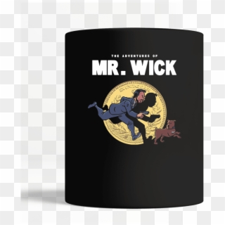 The Adventure Of Mr Wick Scooby-doo Mug - Shirt, HD Png Download