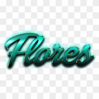 Flores Name Logo Png - Flores Name, Transparent Png