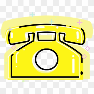 Daily Necessities Phone Mbe Yellow Png And Psd - Circle, Transparent Png