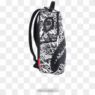 United States Purchasing Sprayground Scribble Shark - Bag, HD Png Download