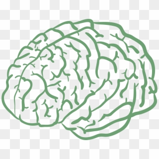 Human Agy Hand - Green Brain Cartoon, HD Png Download