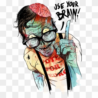 Artwork 2fnbfd70ln58fcynsliavq Eongltscl8idcsqbi7ye - Use Your Brain Zombie Png, Transparent Png