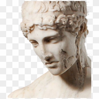 #vaporwave #greek #statues #statue - Greek Statue, HD Png Download