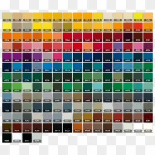 Color Chart Auto Paint - Colour Code For Car, HD Png Download
