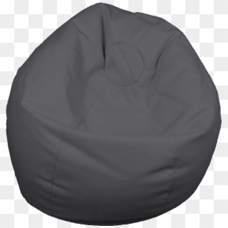 Bean Bag Gray, Soft Seating - Bean Bag Chair, HD Png Download