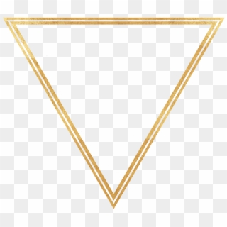 Gold Triangle Png 361225 - Gold Triangle No Background, Transparent Png