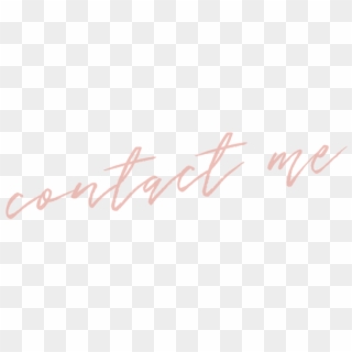 Contact-me - Calligraphy, HD Png Download