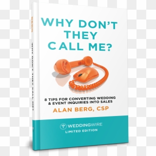 Why Don't They Call Me Weddingwire Cover 3d - Contact Us Orange, HD Png Download