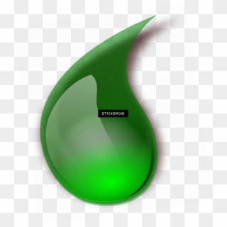 Gotas Verdes Vector , Png Download - Gotas Verdes, Transparent Png