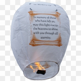 Hot Selling Chinese Eco-friendly Flying Lanterns - Memorial Sky Lantern, HD Png Download