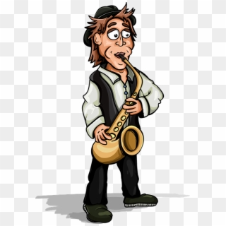 Saxophone Silhouette Png - Saxofonista Png, Transparent Png