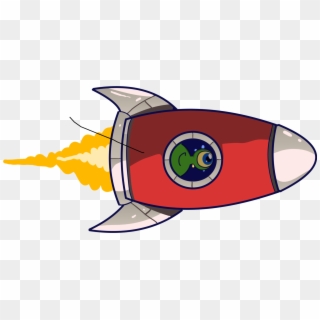 Spaceship - Space Jump1 - Cartoon, HD Png Download