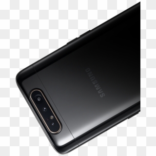 Rear View Of Galaxy A80 Laid Flat - Galaxy A80, HD Png Download