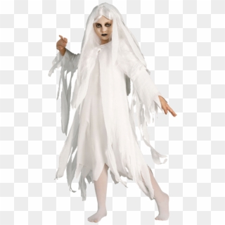 Child Ghost Girl Costume - Halloween Costume, HD Png Download