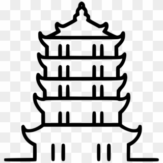 Png File Svg - Chinese Tower Clipart Png, Transparent Png
