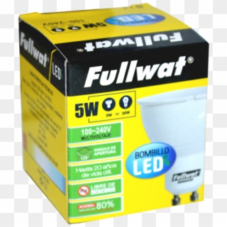 Led Gu10 5w Caja - Carton, HD Png Download