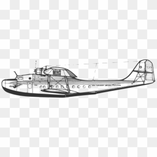 Ryanlerch Martin M 130 Flying Boat 3 Scalable Vector - Martin M-130, HD Png Download