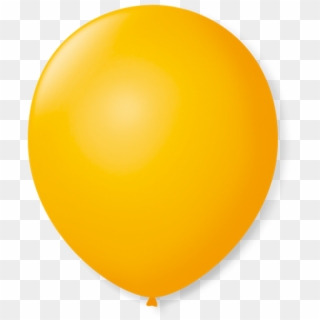 Balão De Látex Amarelo Sol 50 Unidades - Baloes Em Png Amarelo, Transparent Png