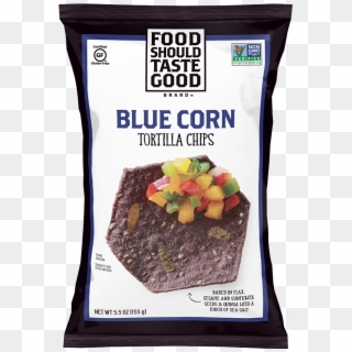 Blue Corn - Blue Corn Tortilla Chips Food Should Taste Good, HD Png Download