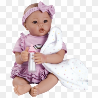 Adora Real Baby Doll Baby Time Baby Lavender 03 1rs - Adora Baby Time, HD Png Download