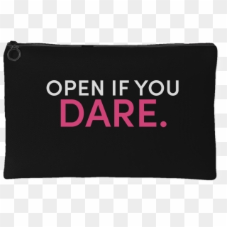 Open If You Dare Pouch - Circle, HD Png Download