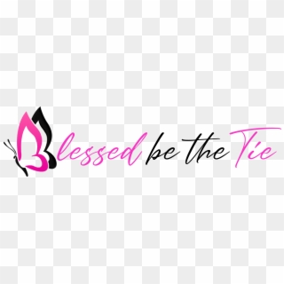 Blessed Be The Tie - Calligraphy, HD Png Download