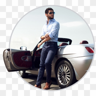 When You Save 20% On Your Car Wash - Photoshoot With Car Man, HD Png Download