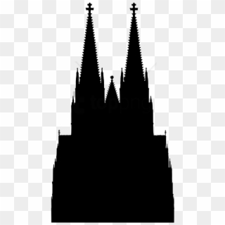 Free Png Kölner Dom Silhouette Png Image With Transparent - Kölner Dom Silhouette Vektor, Png Download