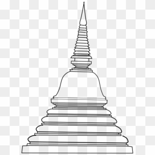 Clip Arts Related To - Stupa Clipart, HD Png Download