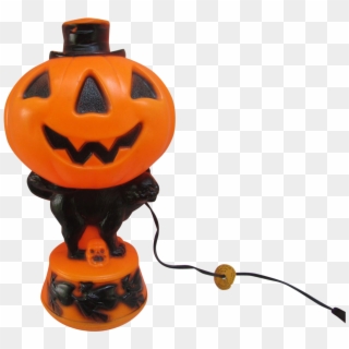 This Is A Very Nice Vintage Halloween Decoration A - Jack-o'-lantern, HD Png Download