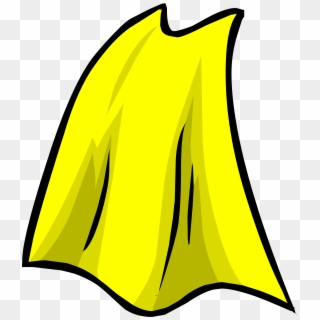 Superhero Cape Png - Yellow Cape, Transparent Png